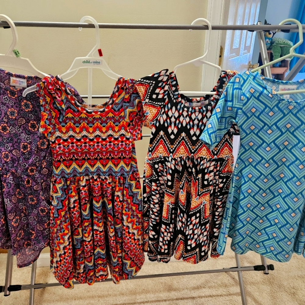 Girls 2T lularoe dresses